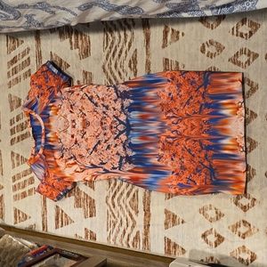 Zara Multicolored mini dress